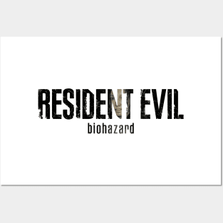 Resident Evil 7 Text Art Posters and Art